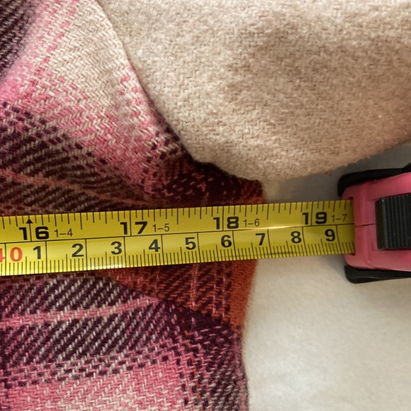 Sundance pink plaid blazer, Petite 10 - Picture 9 of 10